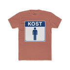KOST Street Sign T‑Shirt — Retro Blue Icon Tee