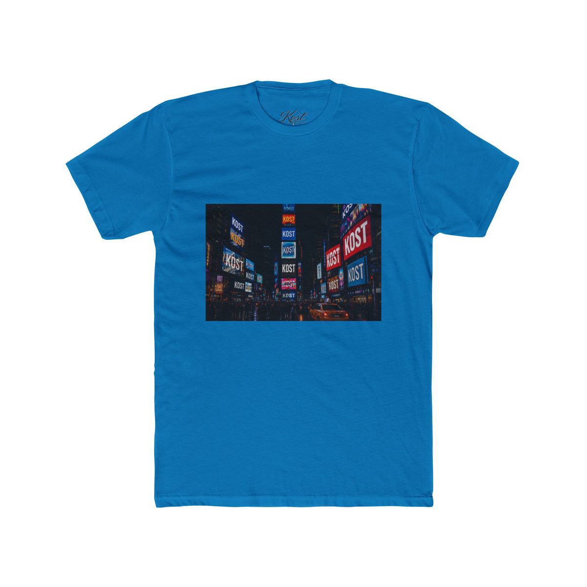 Neon City Lights T‑Shirt — Nighttime Urban Photo Tee