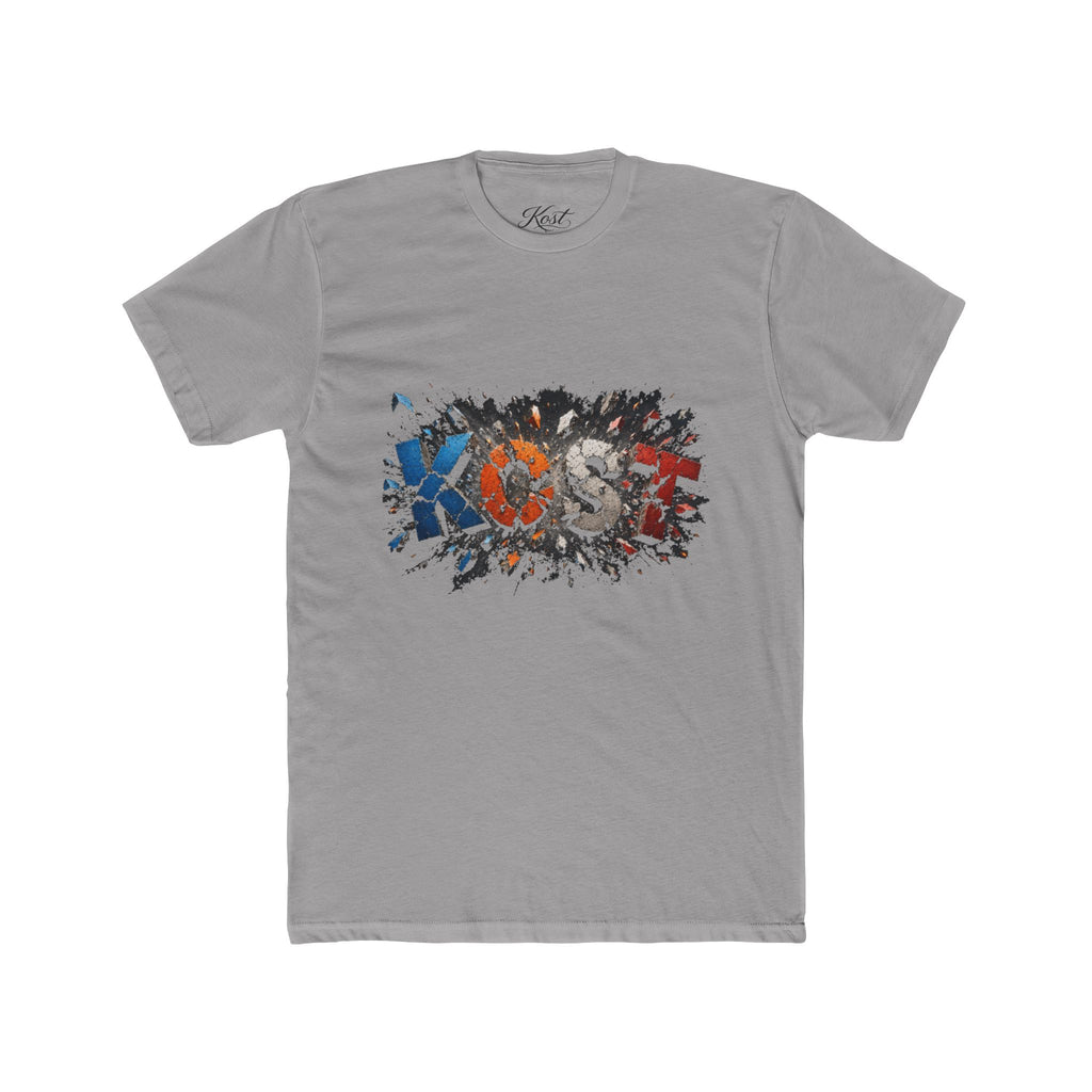 Abstract Color Splash Graphic T-Shirt