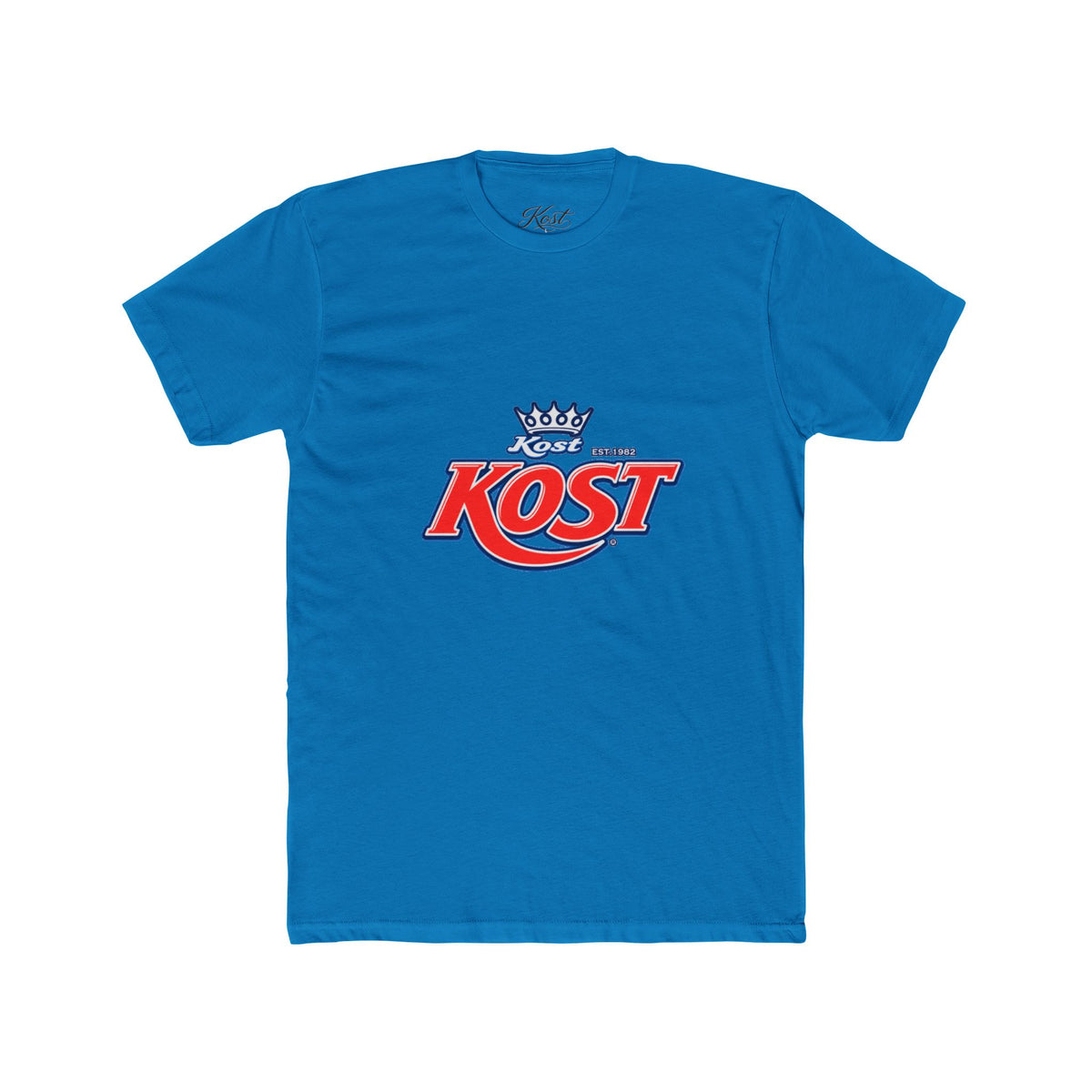KOST Retro Logo Tee — Classic Crowned Graphic Cotton T-Shirt