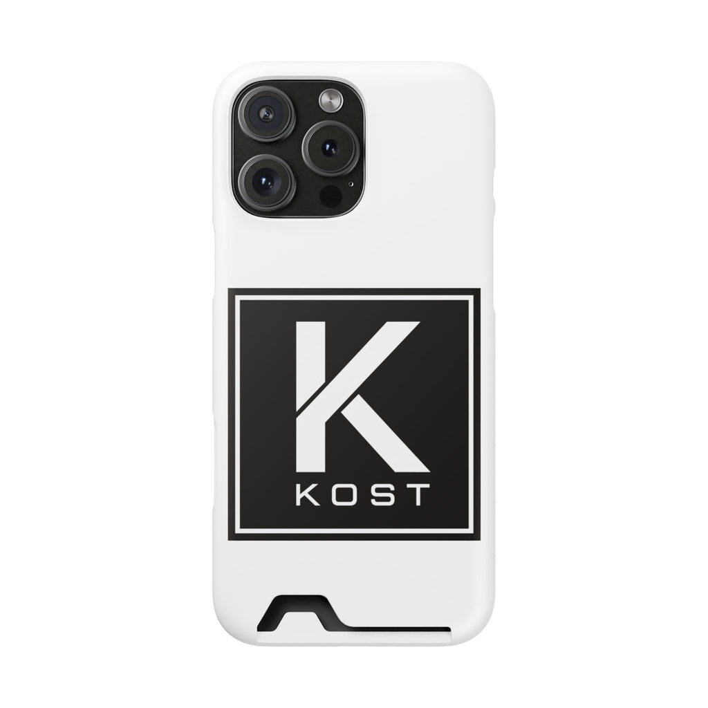 KOST Logo Phone Case with Card Holder