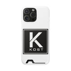 KOST Logo Phone Case with Card Holder