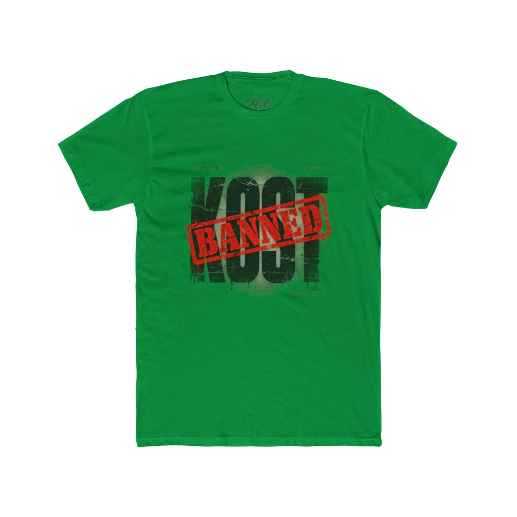 Banned Yoot Graphic Tee — Vintage Stamped Protest T-Shirt