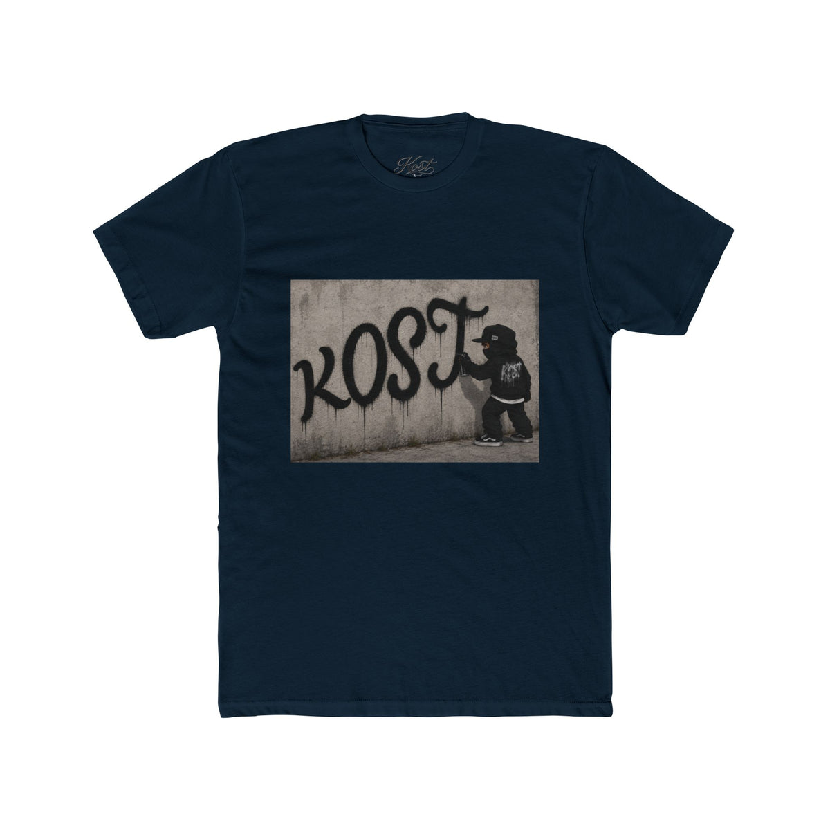 Graffiti Kid 'KOST' Tee — Urban Street Photo Graphic T-Shirt
