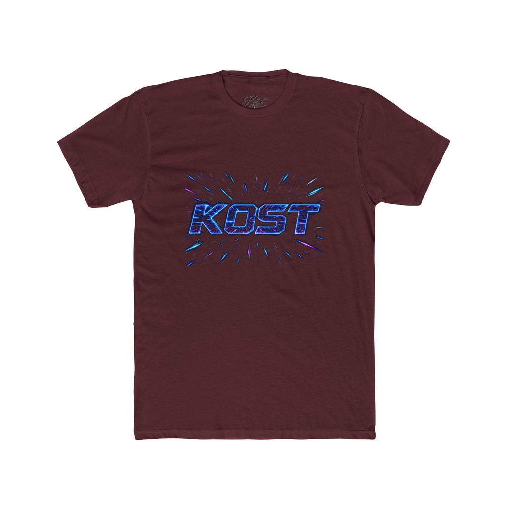 KOST Retro Blast Graphic Tee — Vintage Blue Speed Logo T-Shirt