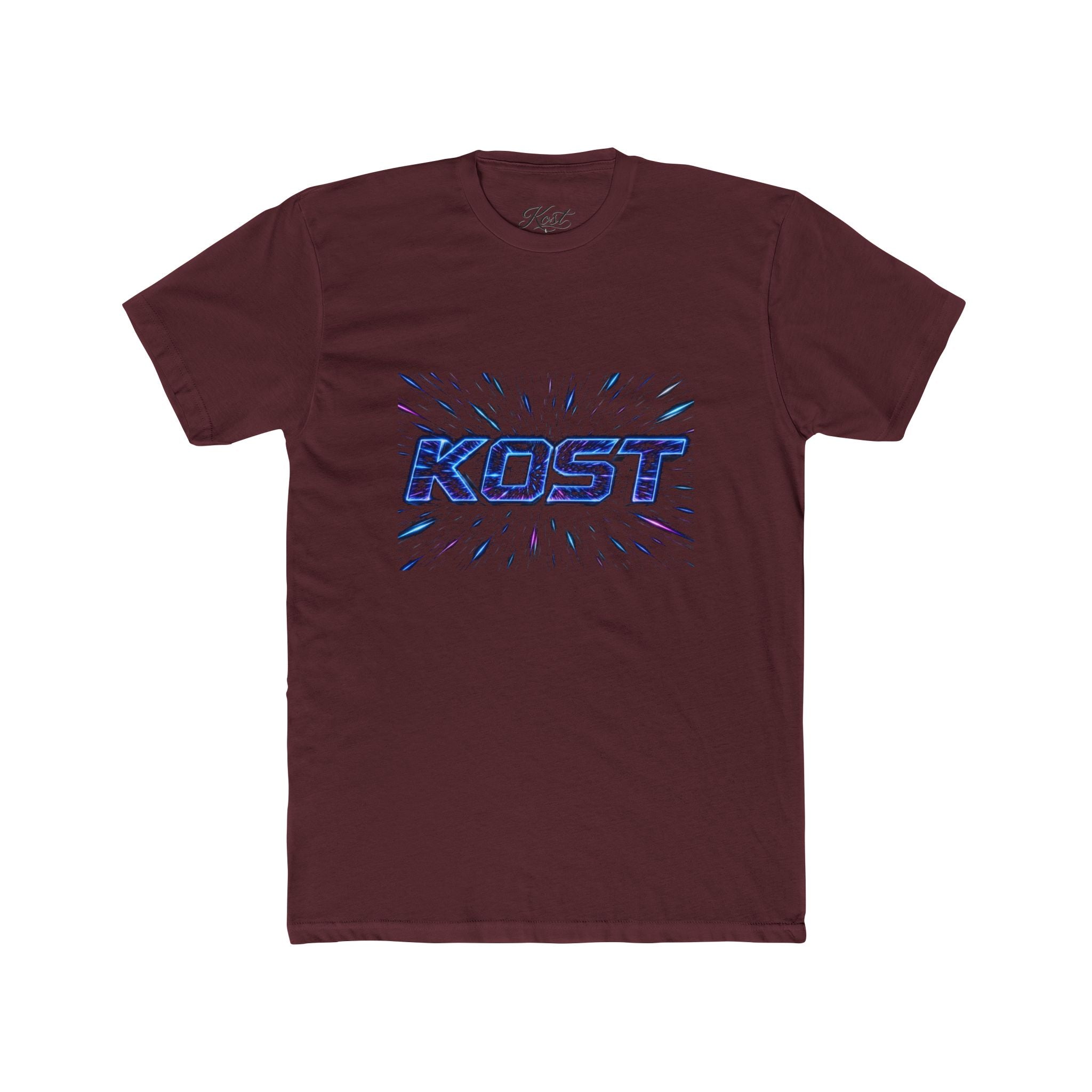 KOST Retro Blast Graphic Tee — Vintage Blue Speed Logo T-Shirt
