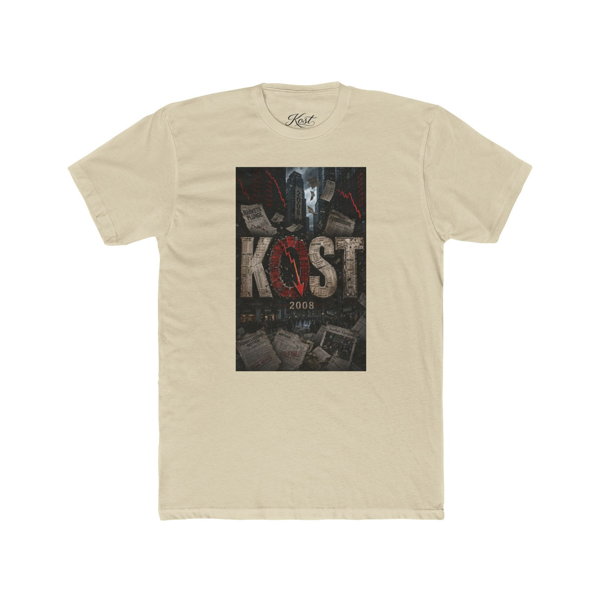 Kost Horror Movie Poster Tee — Retro 2008 Slasher Graphic T-Shirt