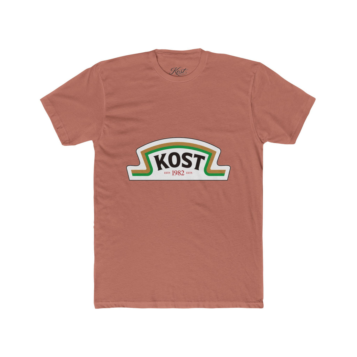 KOST Retro Logo T-Shirt — Vintage 1982 Crest Graphic Tee