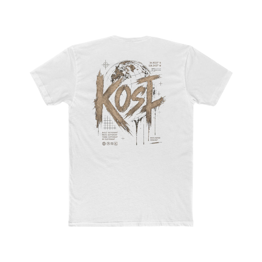 Kost Graphic Tee — Distressed Urban Logo Crewneck