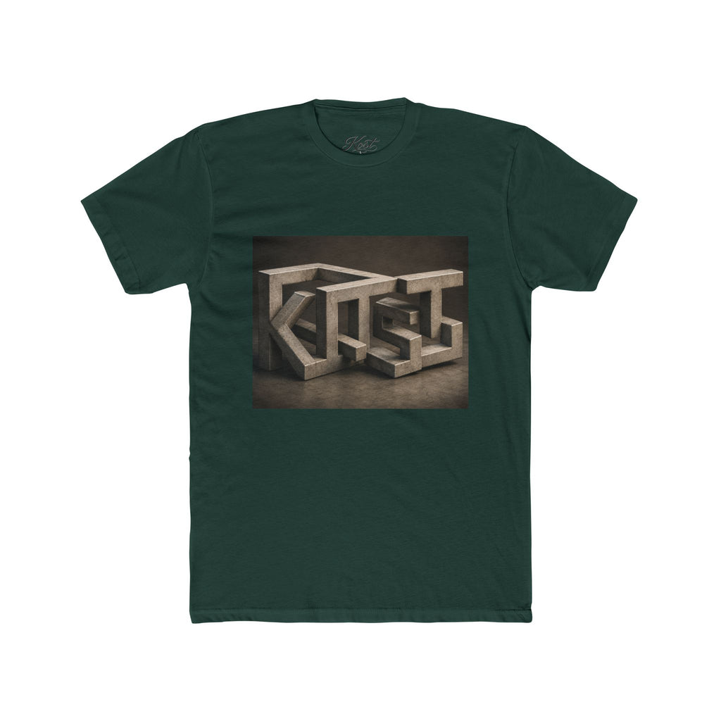 Geometric Concrete Blocks Art T-Shirt