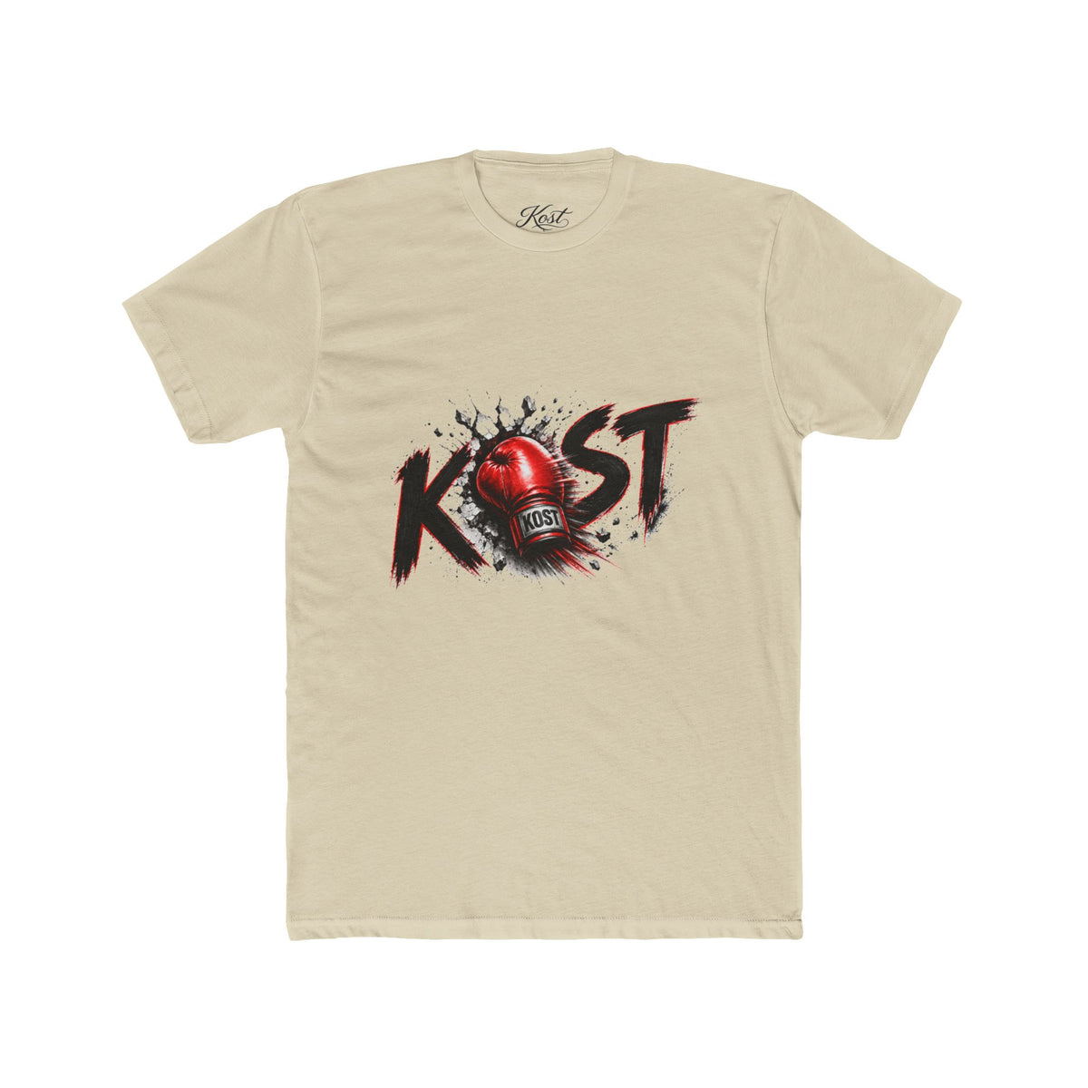 Boxing K.O. Tee — 'K.O.' Red Boxing Glove Graphic Shirt