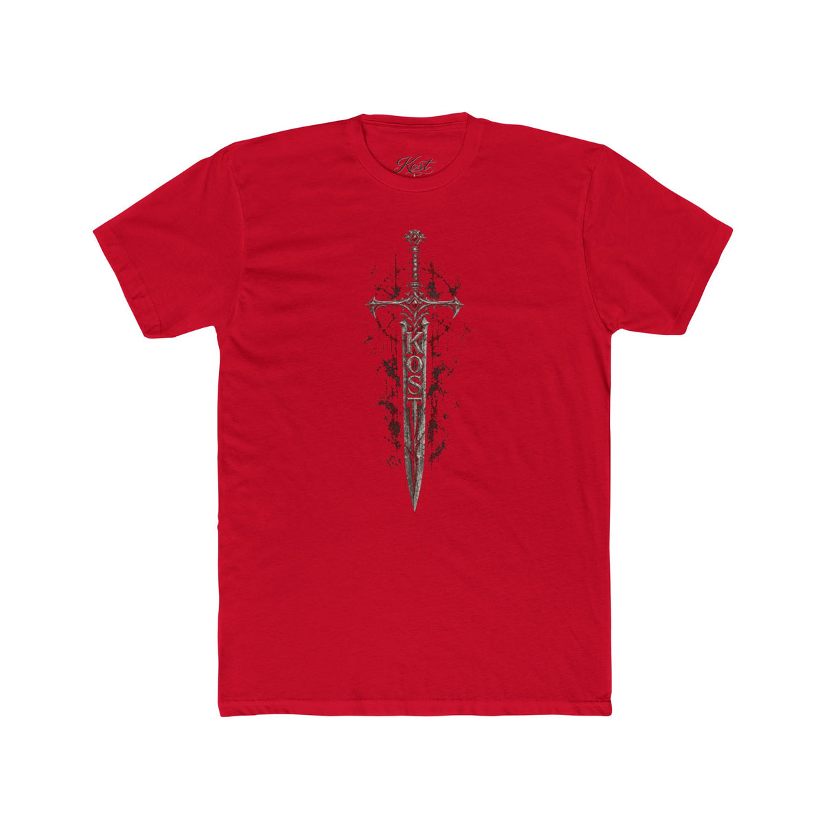 Gothic Sword and Chandelier Graphic T-Shirt