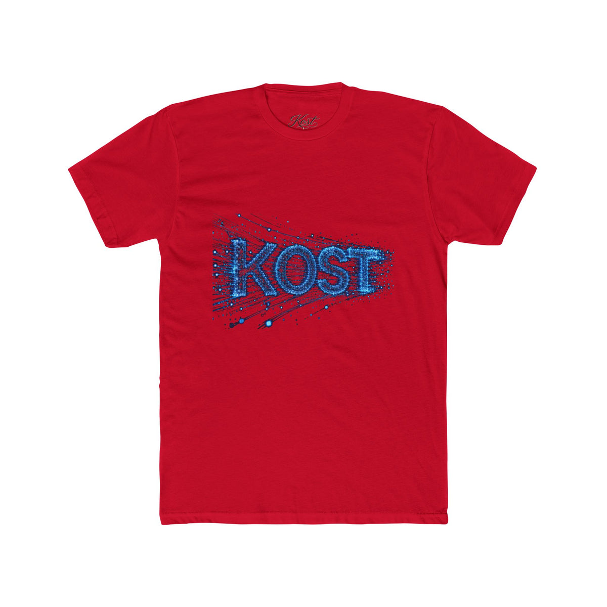 KOST Distressed Blue Logo Tee