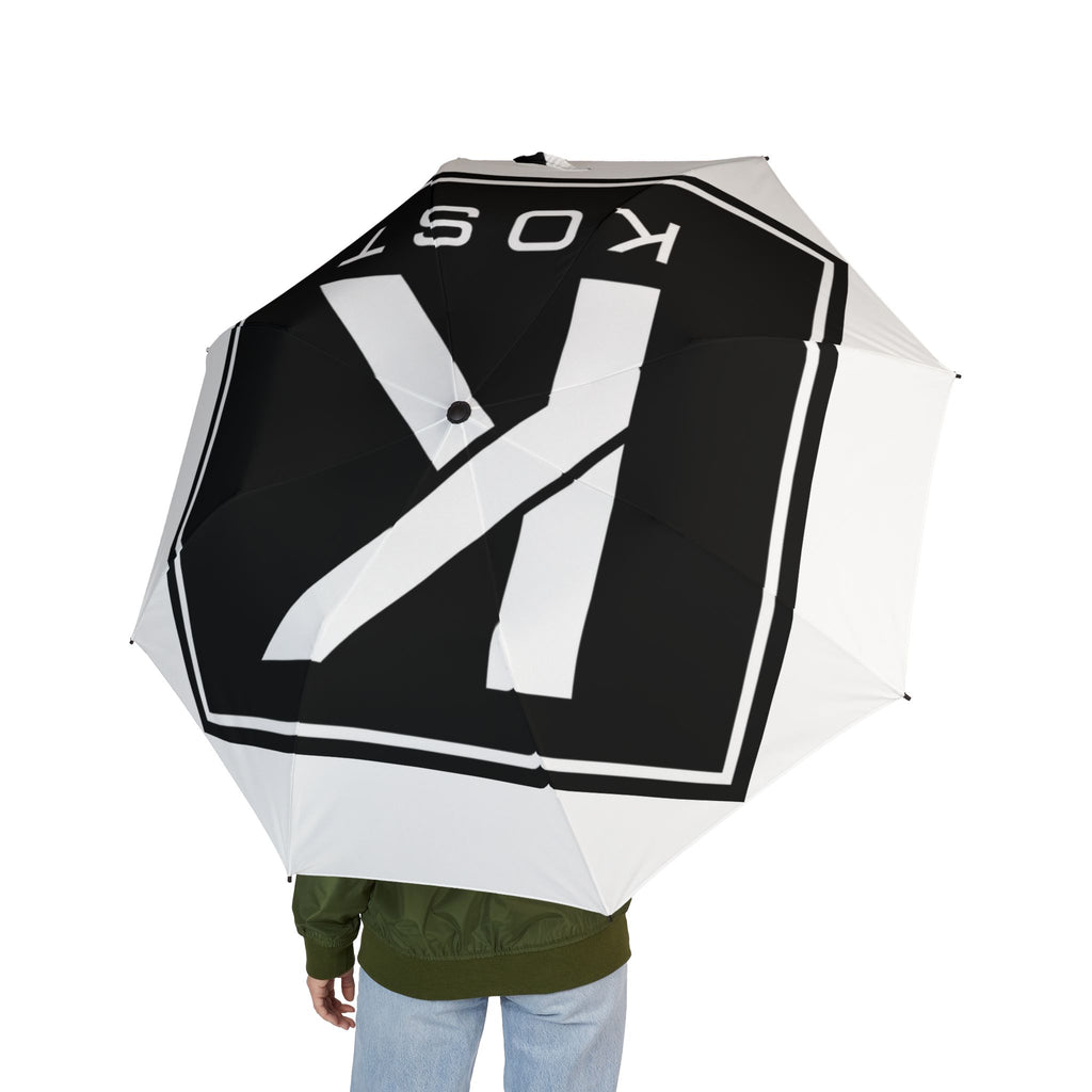 KISS Rock Band Black & White Foldable Umbrella