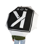 KISS Rock Band Black & White Foldable Umbrella
