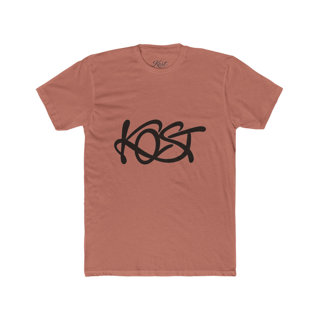 Kost Script Logo Tee — Minimalist Streetwear Cotton T‑Shirt
