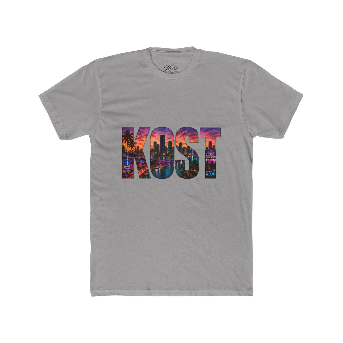 KOST Skyline Tee — Vintage Sunset City Graphic T-Shirt