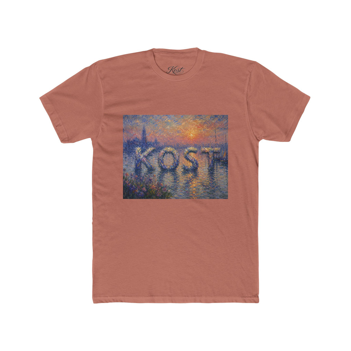 KOST Impressionist Graphic Tee — Vintage Sunset Art T-Shirt