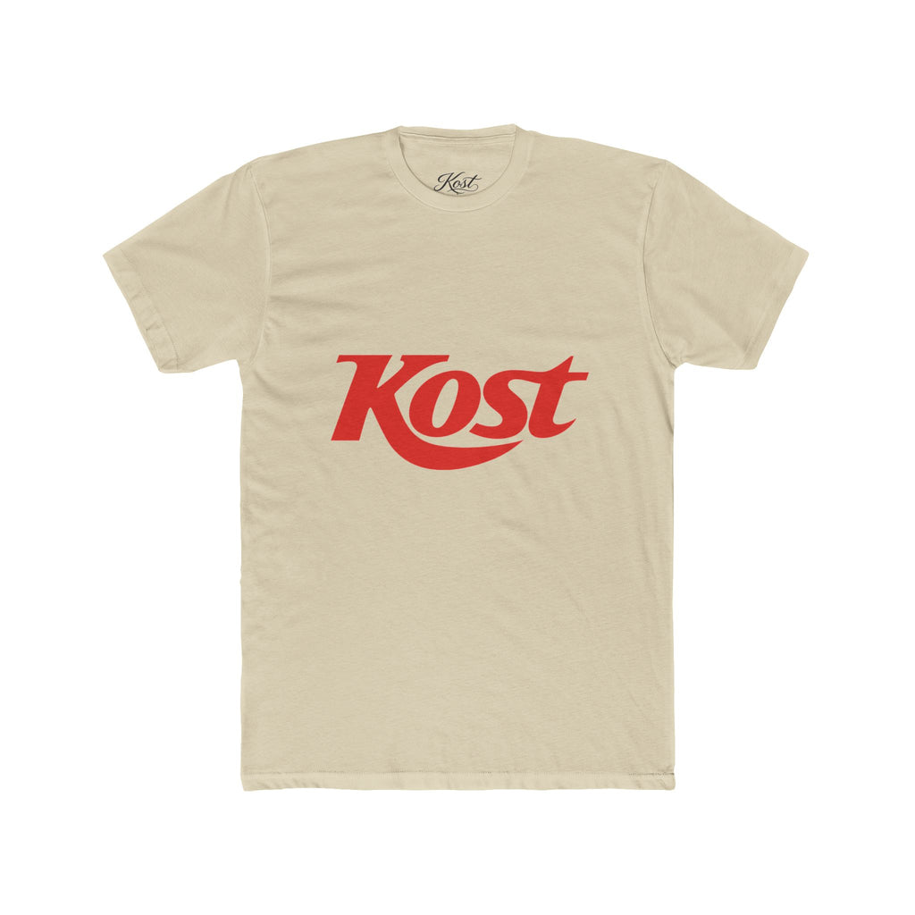 Kost Logo Tee — Vintage-Inspired Red Logo T-Shirt