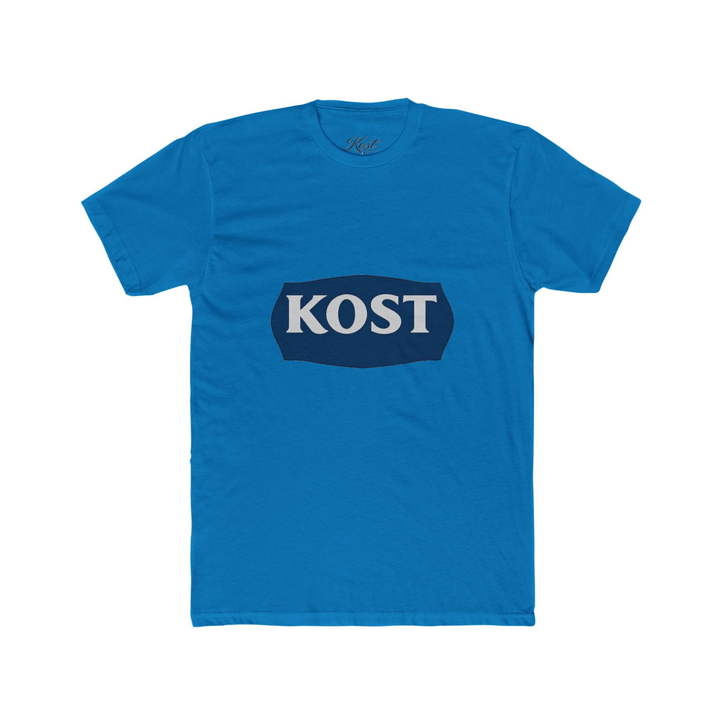 KOST Logo Tee — Vintage Navy Badge Graphic T-Shirt