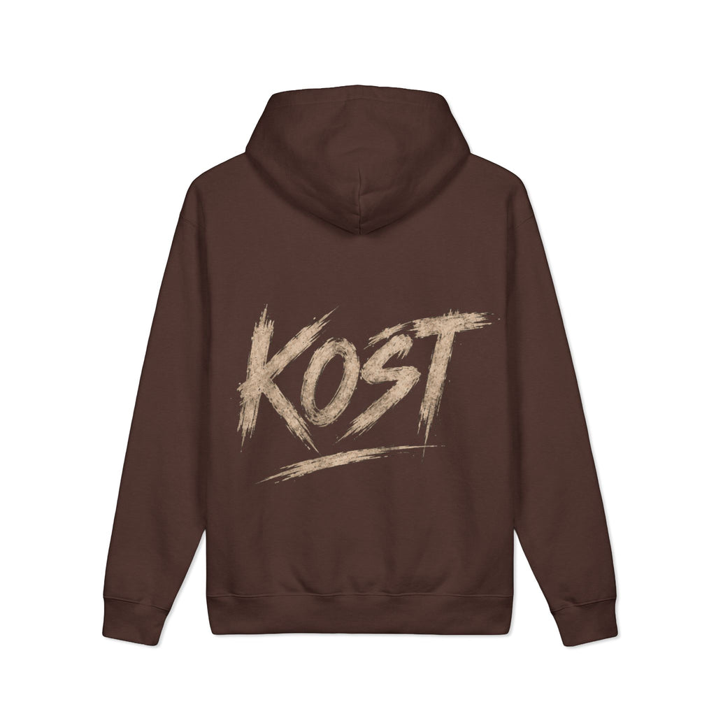 KOST Script Logo Hoodie — Brushed Streetwear Pullover