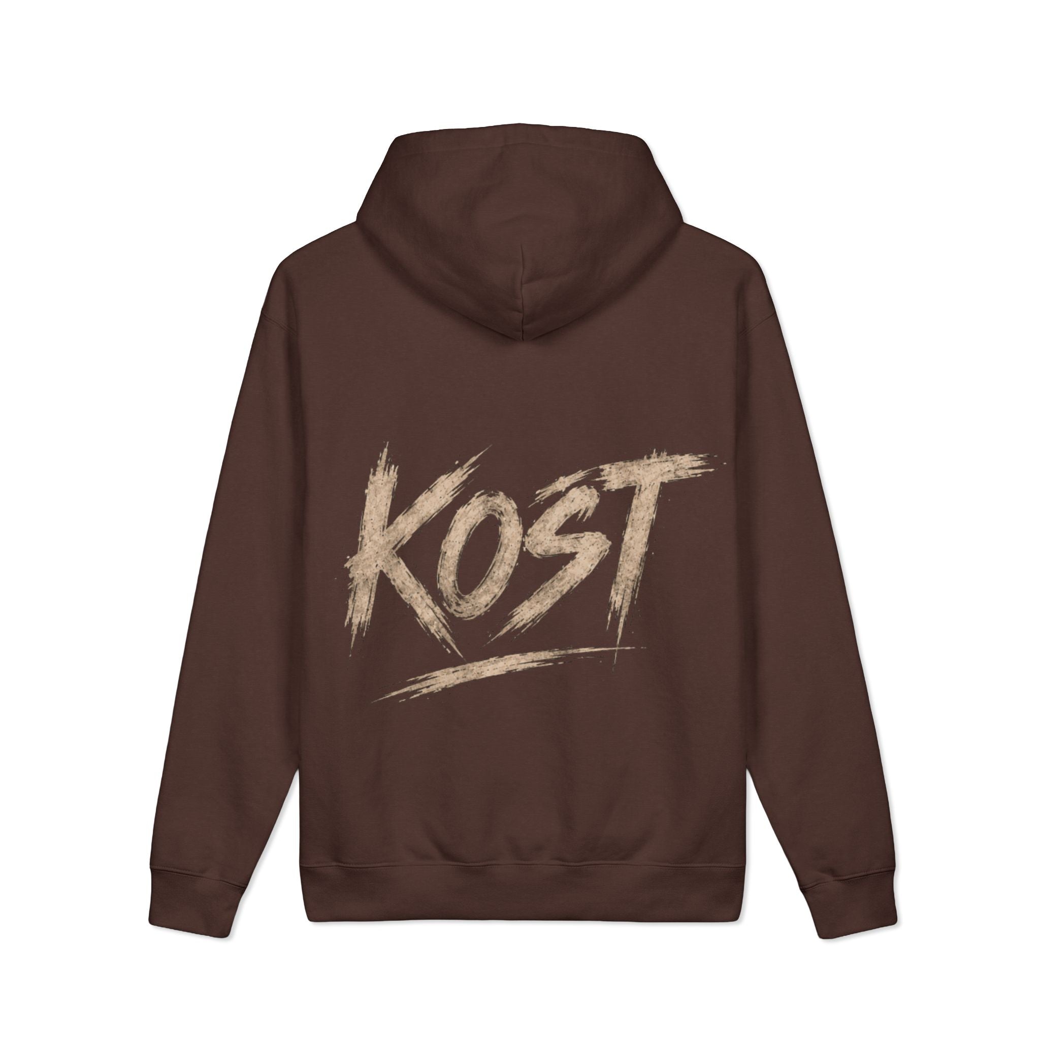 KOST Script Logo Hoodie — Brushed Streetwear Pullover