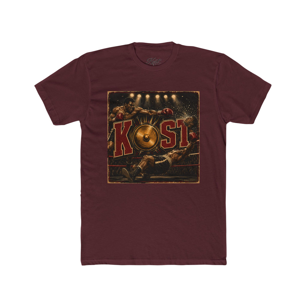 KOSI Vintage Boxing Tee – Retro Fight Night Graphic T-Shirt