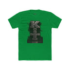 Kosl Vertical Monogram Tee — Bold Industrial Lettering Graphic T‑Shirt