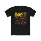 KOST Tennis Player Graphic Tee — Vintage Athlete Art Shirt