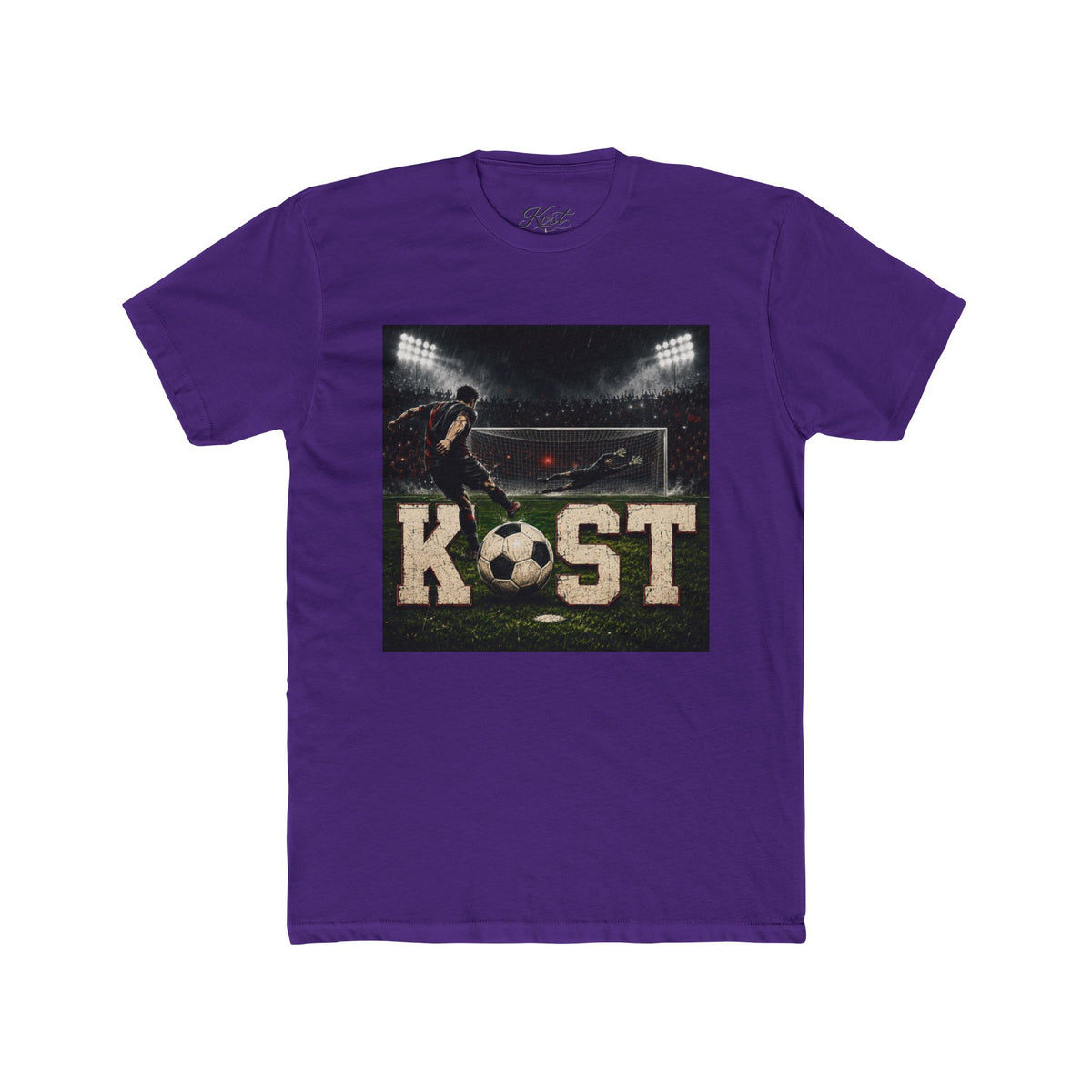 Soccer KOST Graphic Tee — Vintage Goalkeeper Stadium Shirt