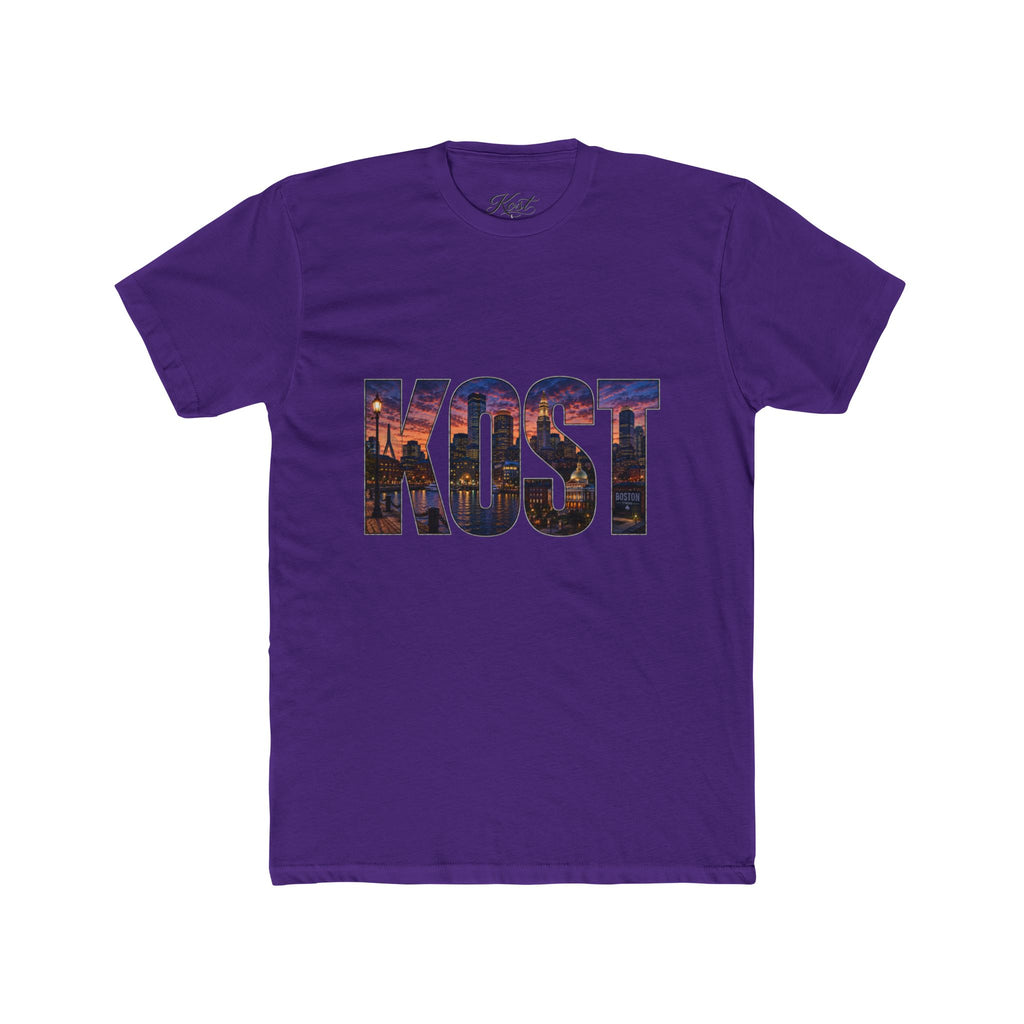 KOST Cityscape T-Shirt — Urban Skyline Lettering Tee