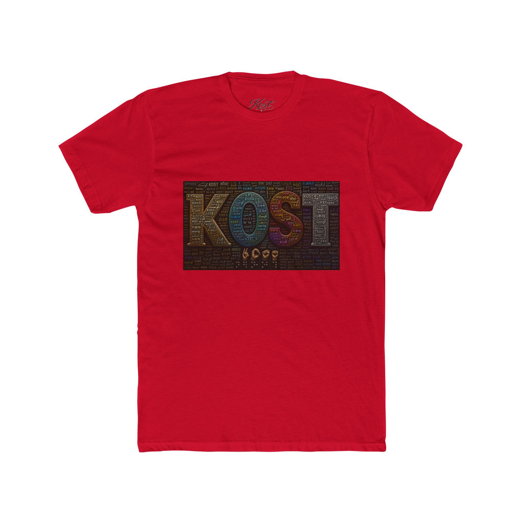 KOST Retro Block Logo Tee — Vintage-Style Graphic Cotton T-Shirt