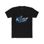 KOST Graffiti Logo T‑Shirt — Urban Streetwear Tee with Crown & Compass Design