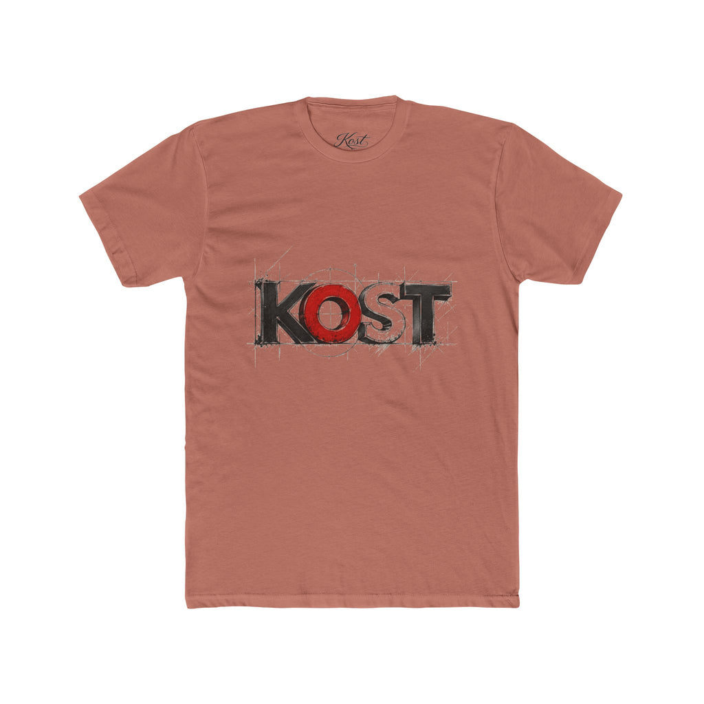 KOST Logo Tee — Distressed Sketch Graphic T-Shirt
