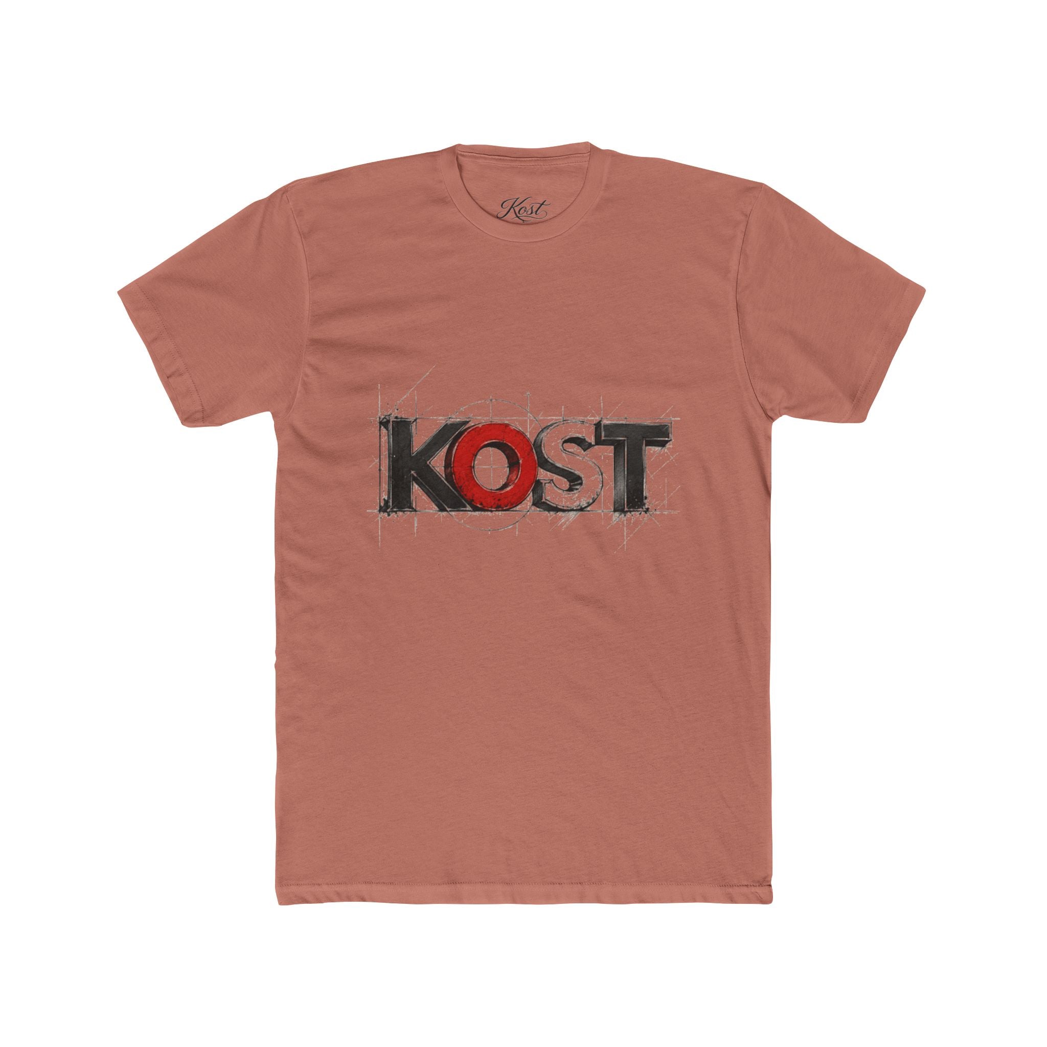 KOST Logo Tee — Distressed Sketch Graphic T-Shirt