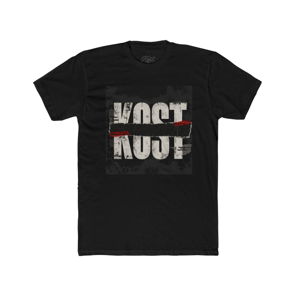 Lost & Found Distressed Tee — Vintage 'LOST' Graphic Crew Shirt