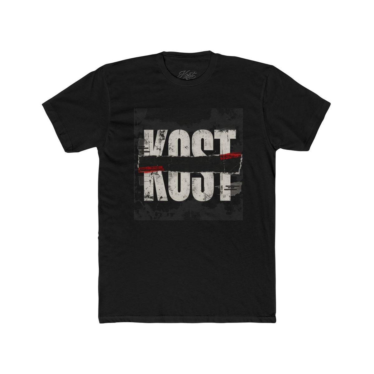 Lost & Found Distressed Tee — Vintage 'LOST' Graphic Crew Shirt