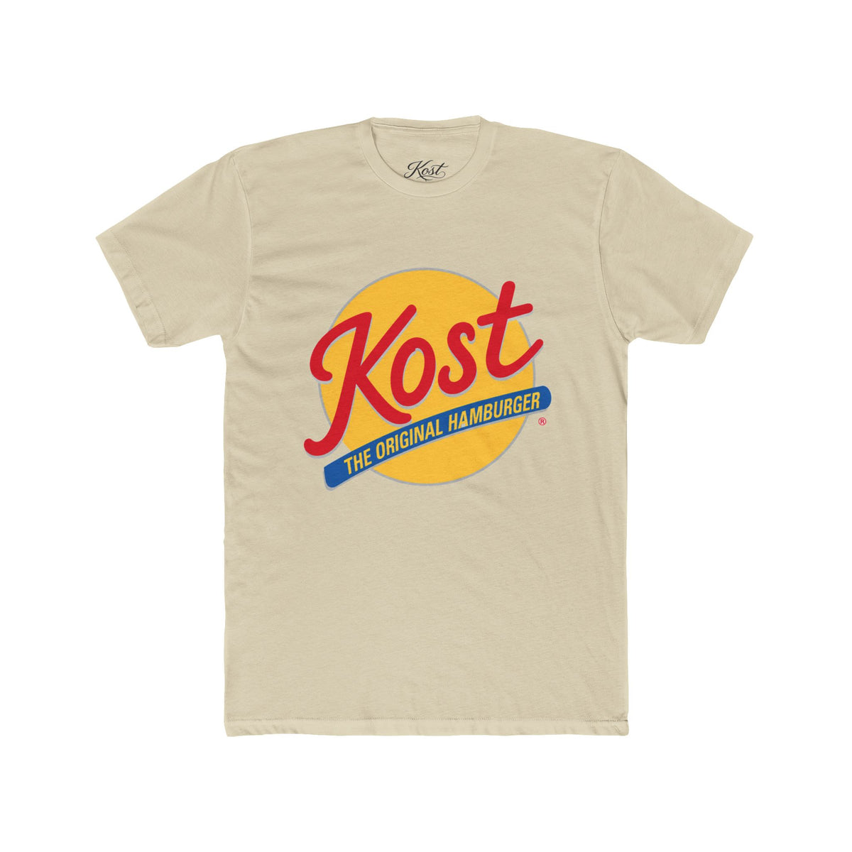 Retro 'Kost The Original Hamburger' Logo T-Shirt