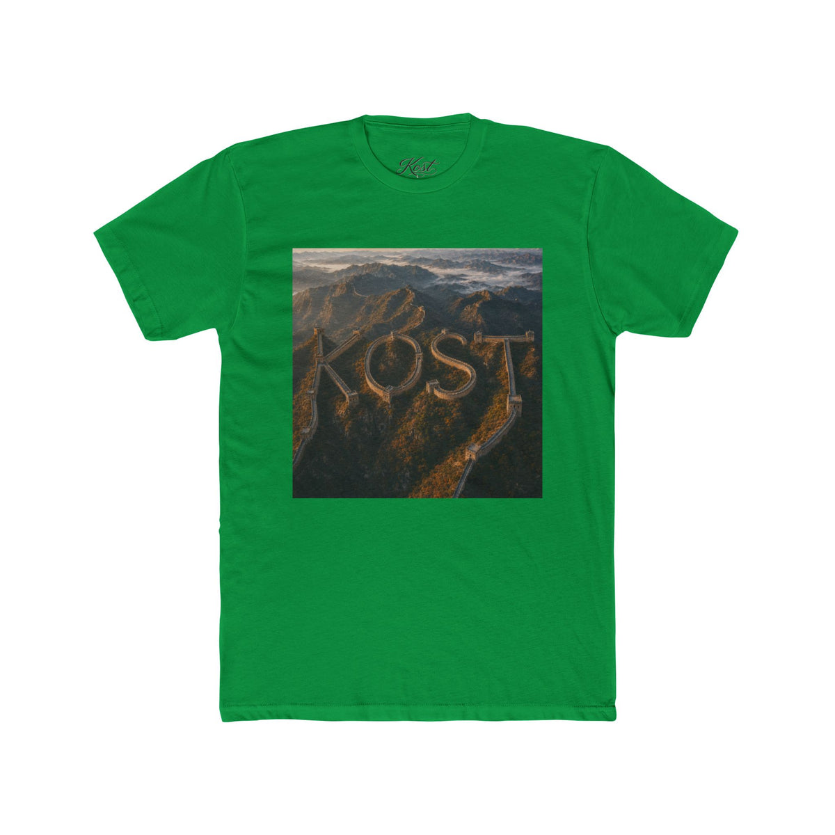 Lost Landscape T-Shirt — Mountain Aerial Photo Tee