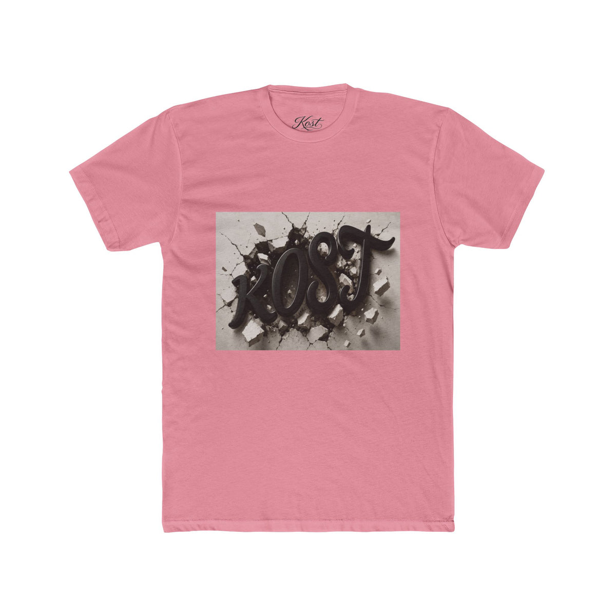 Abstract Black Brushstroke Art T‑Shirt