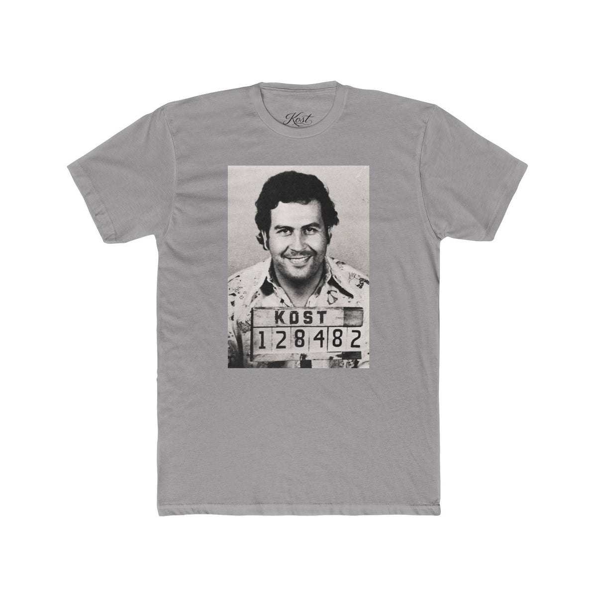 Graphic Crew Tee with Vintage Mugshot Photo