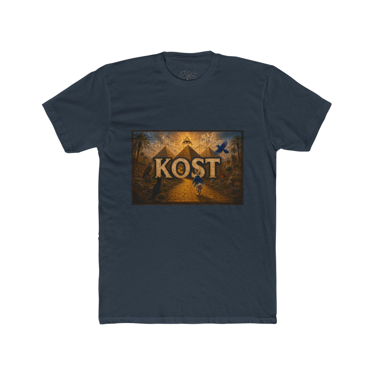 Kost Vintage Raven Graphic Tee — Gothic Fantasy Band-Style Shirt