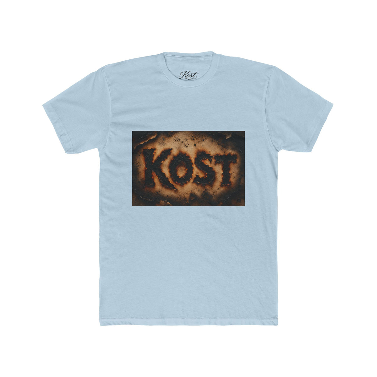 KOST Burnt Logo Tee — Vintage Grunge Graphic T-Shirt