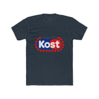 Kost Logo Tee — Retro Red & Blue Graphic T-Shirt
