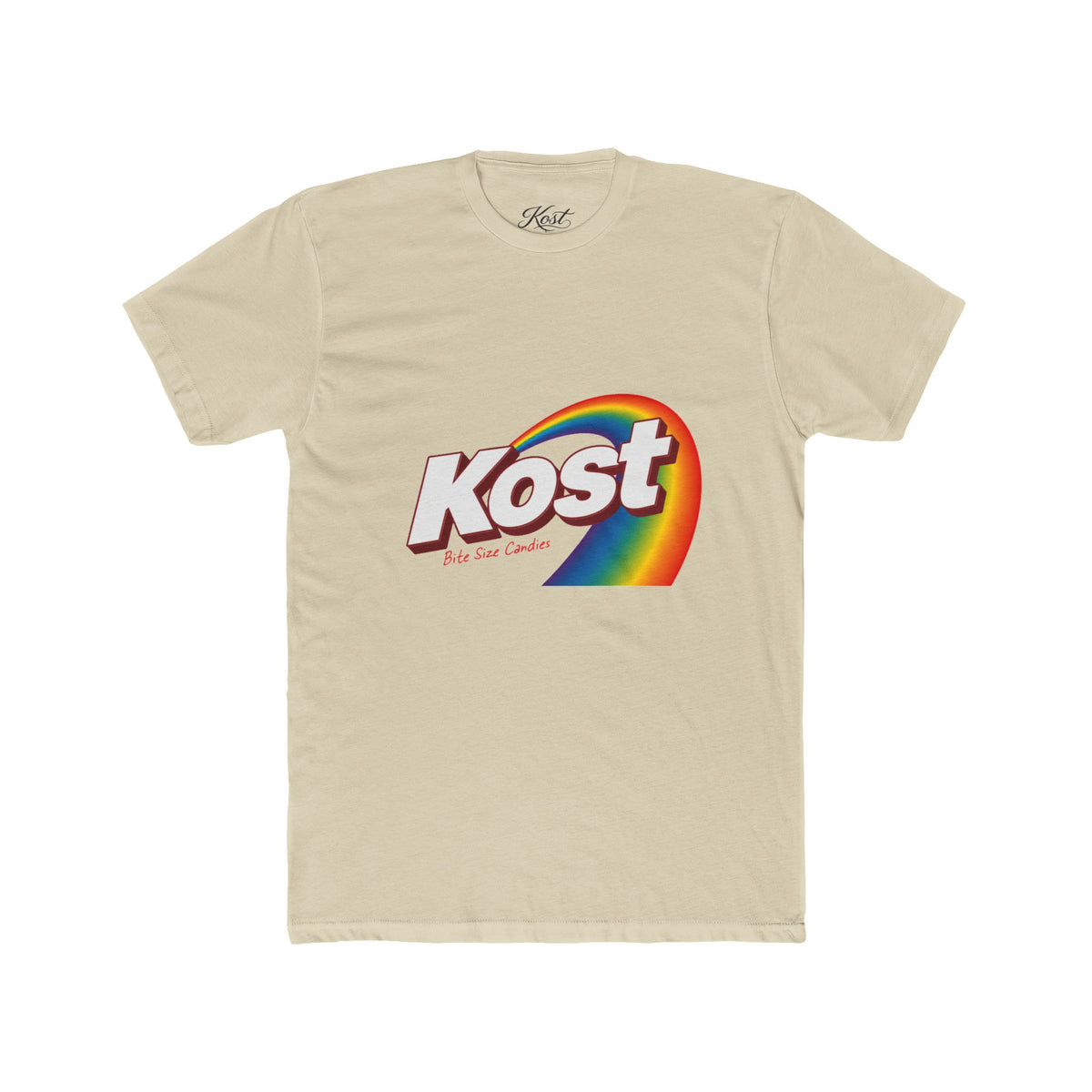 Kost Rainbow Logo Tee — Retro Vintage Graphic T-Shirt