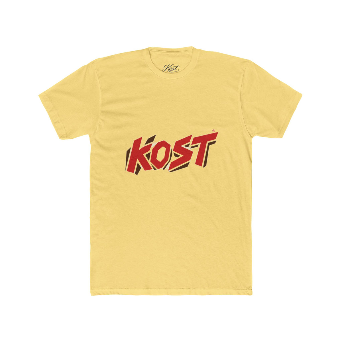 KOST Retro Logo T‑Shirt — Bold Red Graphic Tee