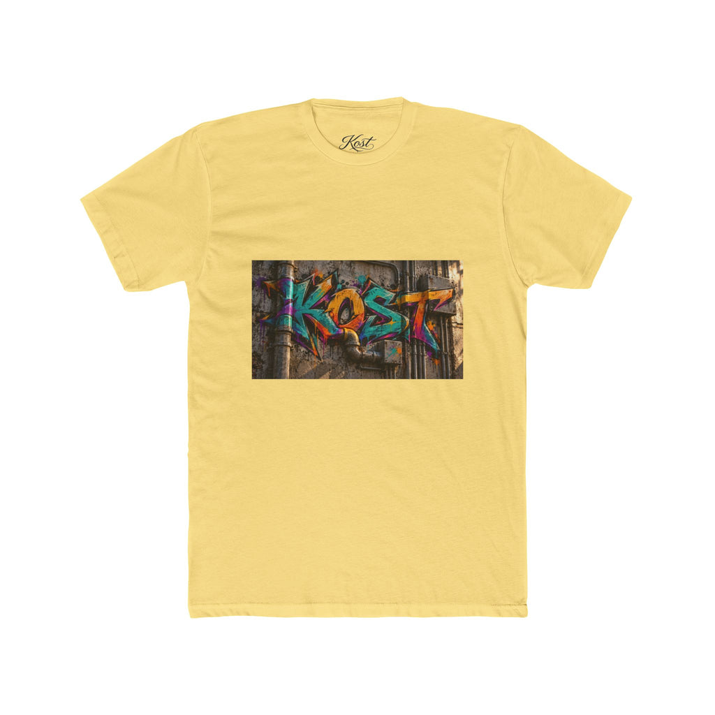 Graffiti 'KOST' Crew Tee — Urban Street Art Graphic T-Shirt
