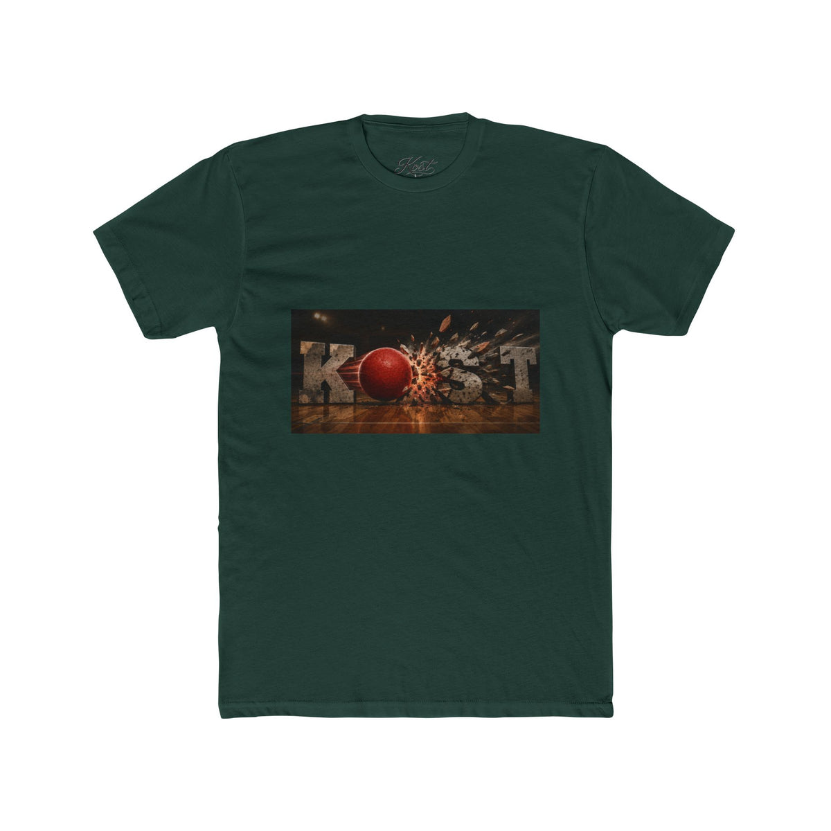 Bowling Strike Graphic Tee — "Kiss It" Pinball-Style Bowling Design