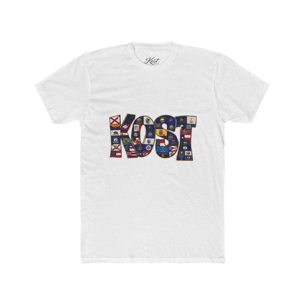 Lost Graphic T-Shirt — Retro Collage "LOST" Logo Tee