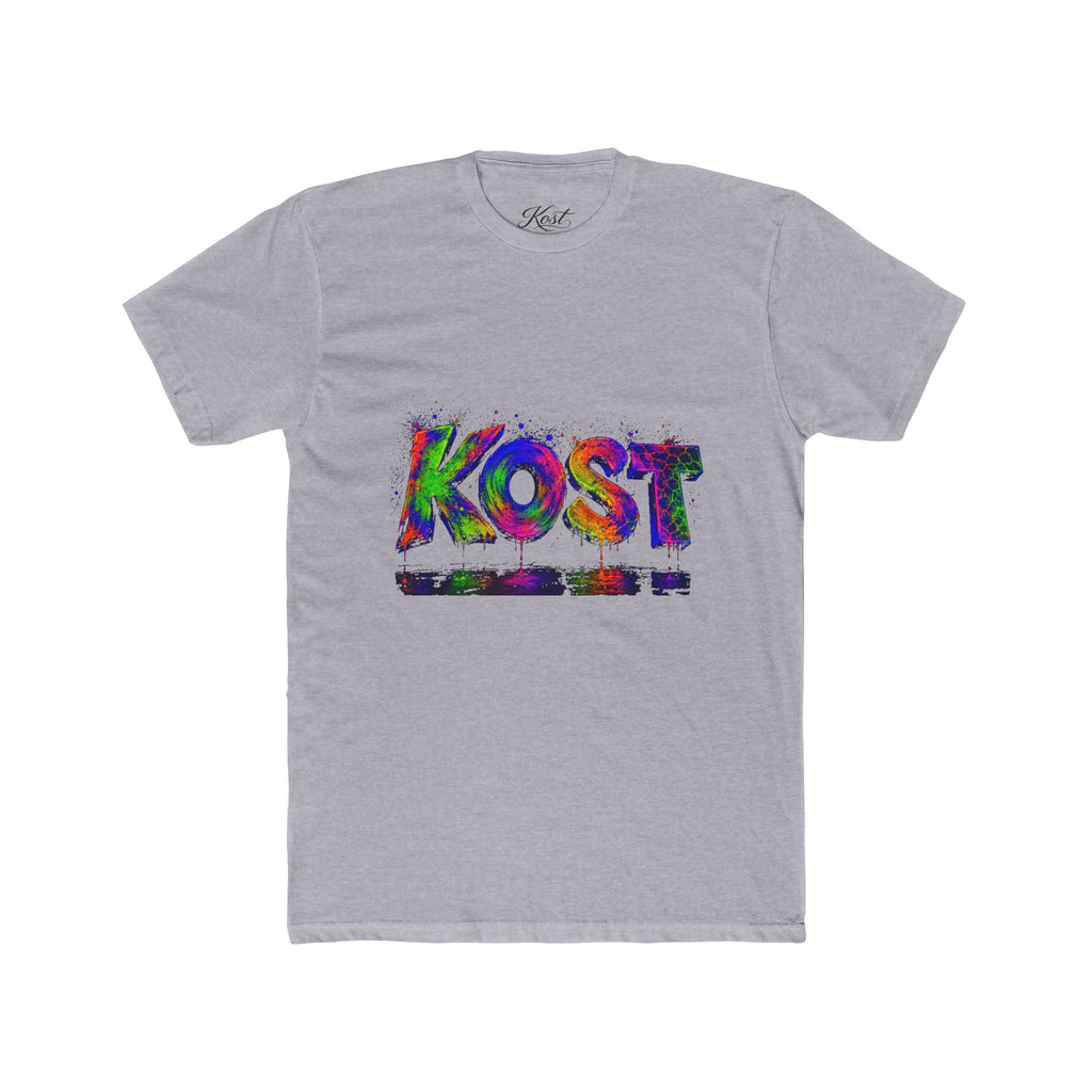 KOST Color-Splatter Tee — Retro Graffiti Graphic T-Shirt